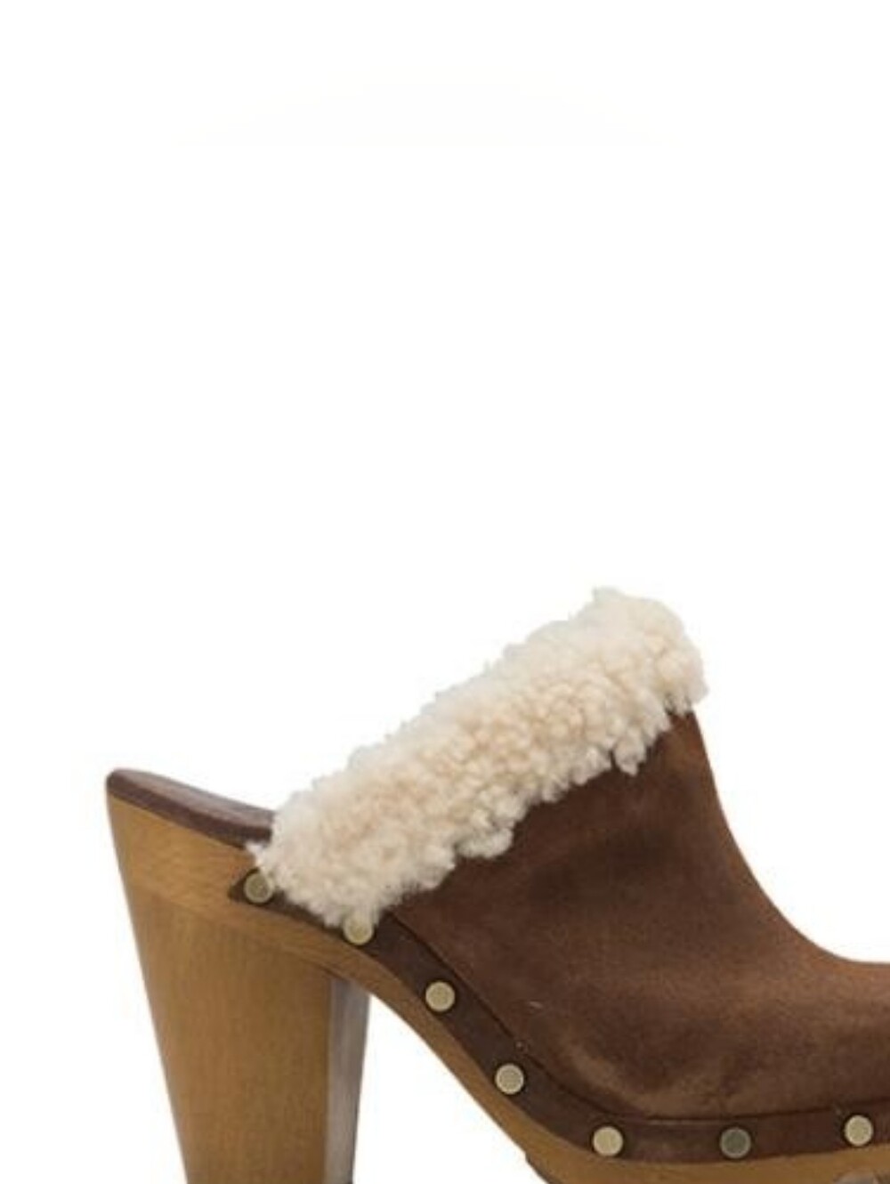 UGG Shearling Adele Clogs